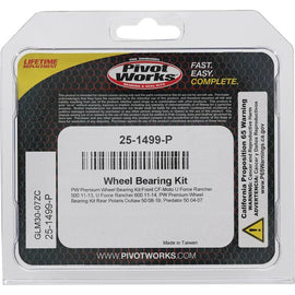 Pivot Works CF-Moto, Ducati, Polaris Wheel Bearing Kit Premium Bearings