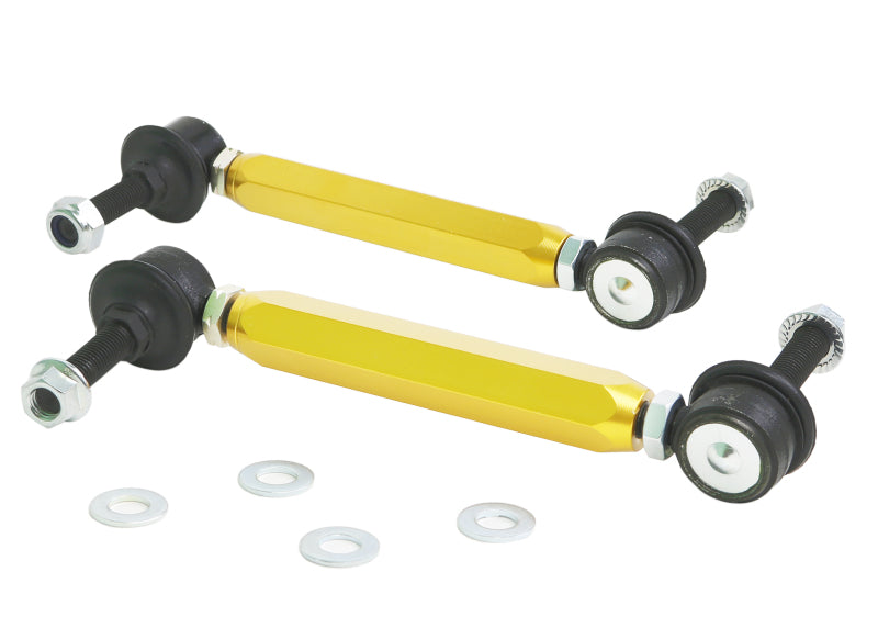 Whiteline Universal Sway Bar End Link Kit - 175-200mm Heavy Duty Adjustable - 10mm Ball Studs