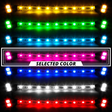 Load image into Gallery viewer, XK Glow Strip Single Color Underglow LED Accent Light Car/Truck Kit Pink - 8x24In Tube Car + 4x8In