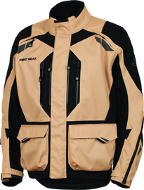 First Gear Kathmandu Jacket 2.0 Sand/Black Lg