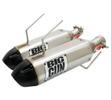 Big Gun 13-18 CAN AM MAVERICK 1000/XMR/MAX EXO Stainless Dual Slip On Exhaust