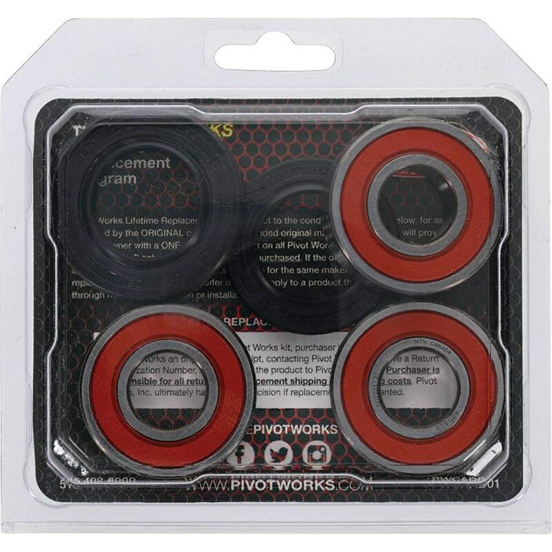 Pivot Works Yamaha Wheel Bearing Kit Premium Bearings