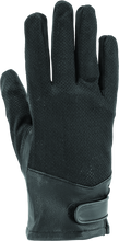 Load image into Gallery viewer, Kuryakyn Leather By River Road Pecos Leather Mesh Gloves Black - Medium