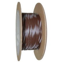 Load image into Gallery viewer, NAMZ OEM Color Primary Wire 100ft. Spool 18g - Brown/White Stripe