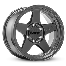 Mickey Thompson Open 5 Black Wheel - 17X9 6X120 BP 4.80in BS -5 Offset 67mm Bore