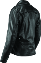 Load image into Gallery viewer, River Road Ironclad Classic Leather Jacket Black Womens - Small