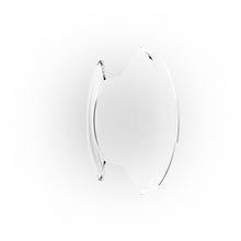 Load image into Gallery viewer, KC HiLiTES SlimLite 8in. LED Light Shield (Shield Only) - Clear