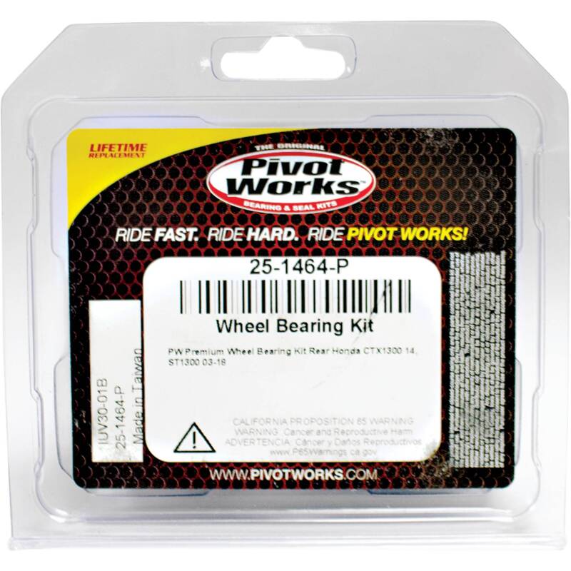 Pivot Works Honda Wheel Bearing Kit Premium Bearings