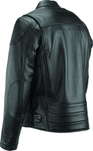 Load image into Gallery viewer, River Road Race Leather Jacket Black - Small