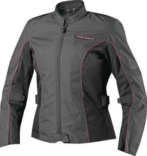 Load image into Gallery viewer, First Gear Contour Jacket Charcoal/Black/Pink Womens - Small