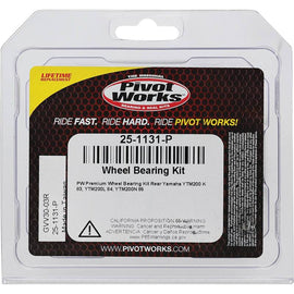 Pivot Works Yamaha Wheel Bearing Kit Premium Bearings