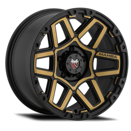 Mamba M23 20x9 6x139.7 ET12 Matte Black w/ Bronze Face