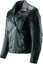 Load image into Gallery viewer, River Road Ironclad Classic Leather Jacket Black - Small