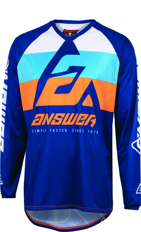 Answer 23 Syncron CC Jersey Blue/Orange/Black - XL