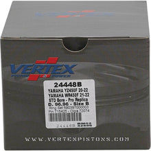 Load image into Gallery viewer, Vertex Piston 21-23 Yamaha WR 450 F 450cc Forged Replica Piston Kit