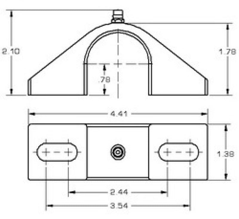 Hotchkis 1-1/16in Heavy Duty Billet Sway Bar Bushing Brackets