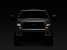 Load image into Gallery viewer, Raxiom 09-14 Ford F-150 Super White LED Halo Projector Headlights- Blk Housing (Clear Lens)