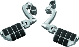 Kuryakyn Dually ISO Pegs With 1inch Clamp Chrome (Pair)
