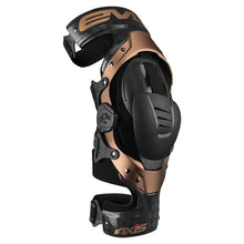 Load image into Gallery viewer, EVS Axis Pro Knee Brace Black/Copper - Large/Left