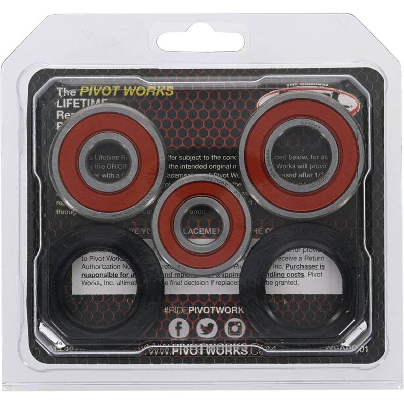 Pivot Works Kawasaki, Suzuki Wheel Bearing Kit Premium Bearings