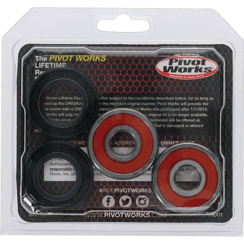 Pivot Works Yamaha Wheel Bearing Kit Premium Bearings