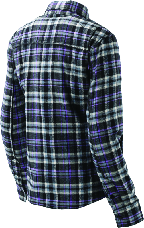 River Road Cameo Flannel Moto Shirt Womens - Small