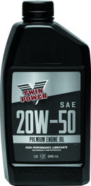 Twin Power 20W50 Premium Oil Quart