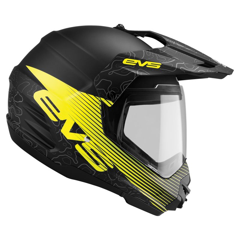 EVS Dual Sport Helmet Venture Arise Matte Black - XS