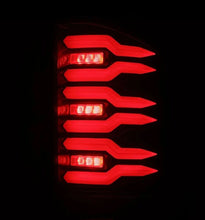 Load image into Gallery viewer, AlphaRex 07-14 Chevrolet Silverado 1500/2500HD/3500HD Luxx-Series LED Tail Lights Black/Red