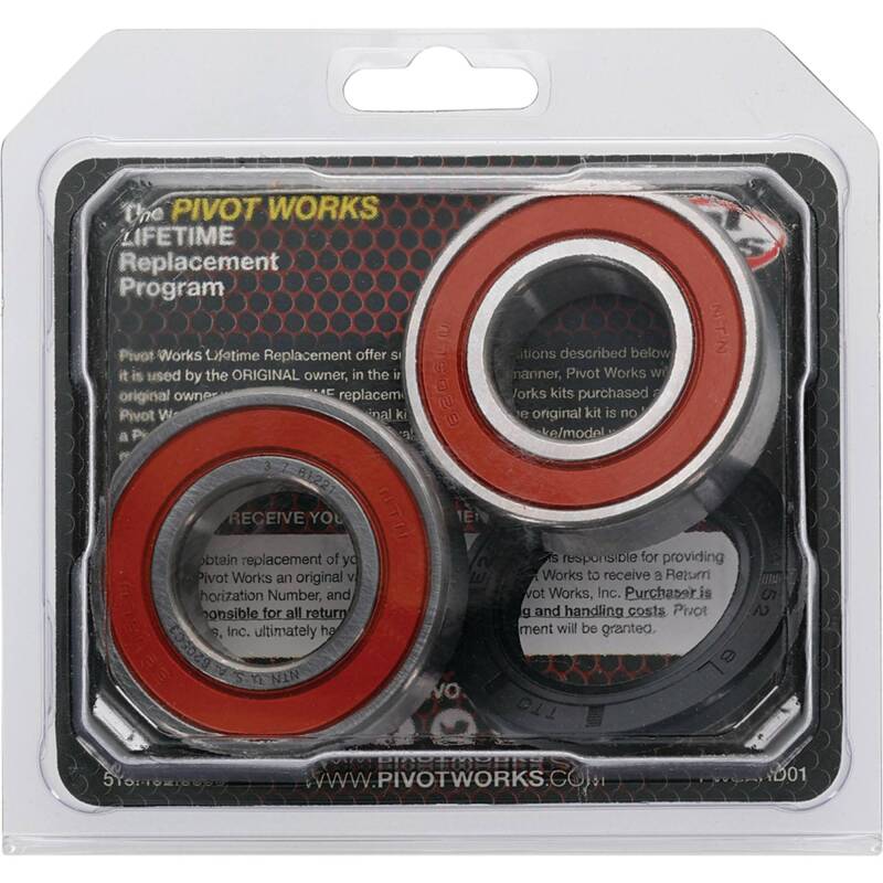 Pivot Works Honda Wheel Bearing Kit Premium Bearings