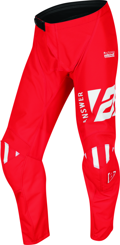 Answer Syncron Merge Pant Red/White Youth Size - 18