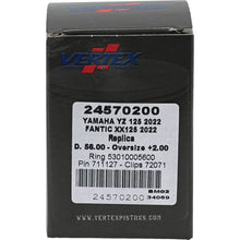 Load image into Gallery viewer, Vertex Piston 2023 Fantic Motor XE 125 125cc +2.00mm Oversized Cast Replica Piston Kit