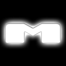 Load image into Gallery viewer, ORACLE Lighting Universal Illuminated LED Letter Badges - Matte Wht Surface Finish - M SEE WARRANTY