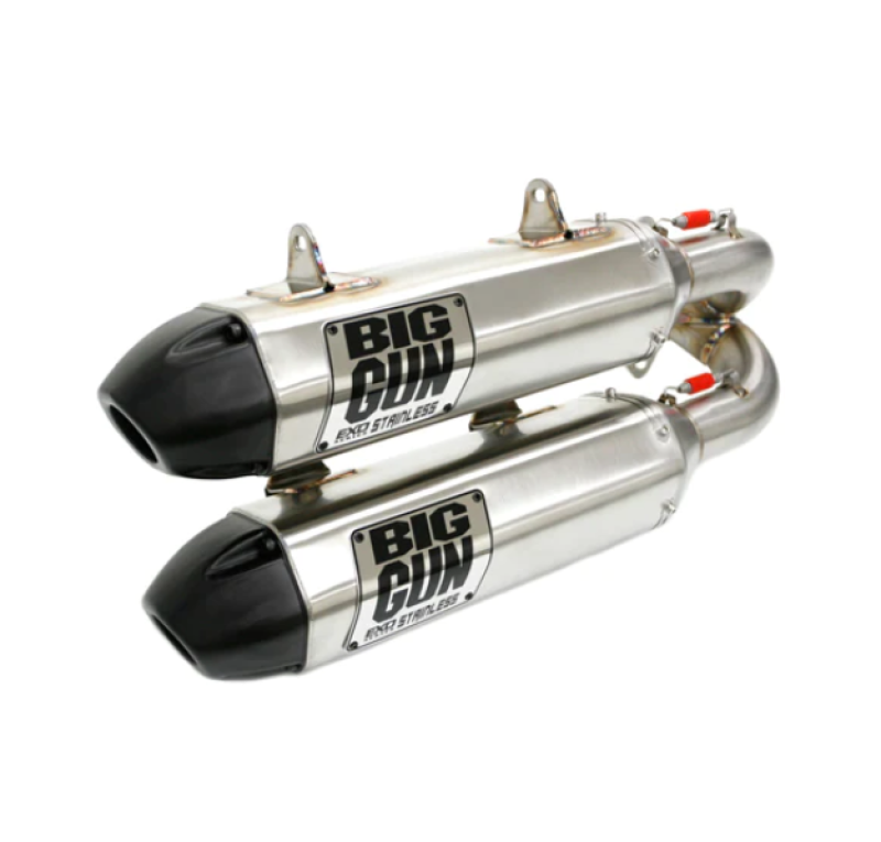 Big Gun 15-23 Polaris RZR 900/TRAIL EXO Stainless Dual Full Syst Exhaust