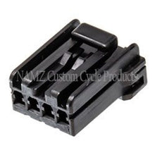 Load image into Gallery viewer, NAMZ AMP Multilock 4-Position Female Plug Housing (HD 73154-96BK)