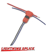 Load image into Gallery viewer, NAMZ Lightning Splice Kit T-Connection 18-22g 2-Wire to 2-Wire (5 Pack)