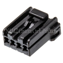 Load image into Gallery viewer, NAMZ AMP Multilock 4-Position Female Plug Housing (HD 73154-96BK)