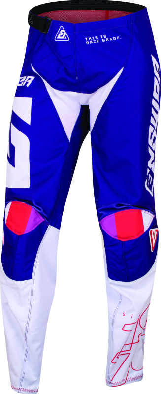 Answer 23 Syncron CC Pant Purple/White/Red Womens Size - 12R