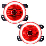 Oracle 11-14 Dodge Charger Pre-Assembled Fog Lights - Red SEE WARRANTY