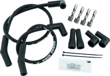 Load image into Gallery viewer, Twin Power Universal Custom Fit Black Ignition Wire Set