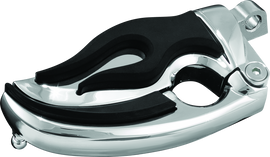 Kuryakyn Flamin Switchblade With Male Mount Adapter Chrome