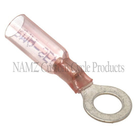 NAMZ Heat Sealable .25in. Ring Terminals 22-18g (25 Pack)