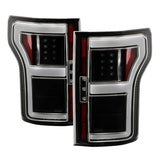 Spyder 18-20 Ford F150 w/ Rear Blind Spot LED Tail Lights - Black (ALT-YD-FF15018BS-LED-BK)