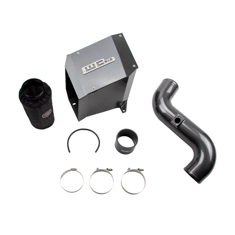 Wehrli 06-07 Duramax LBZ 4in. Intake Kit w/ Air Box - Gun Metal