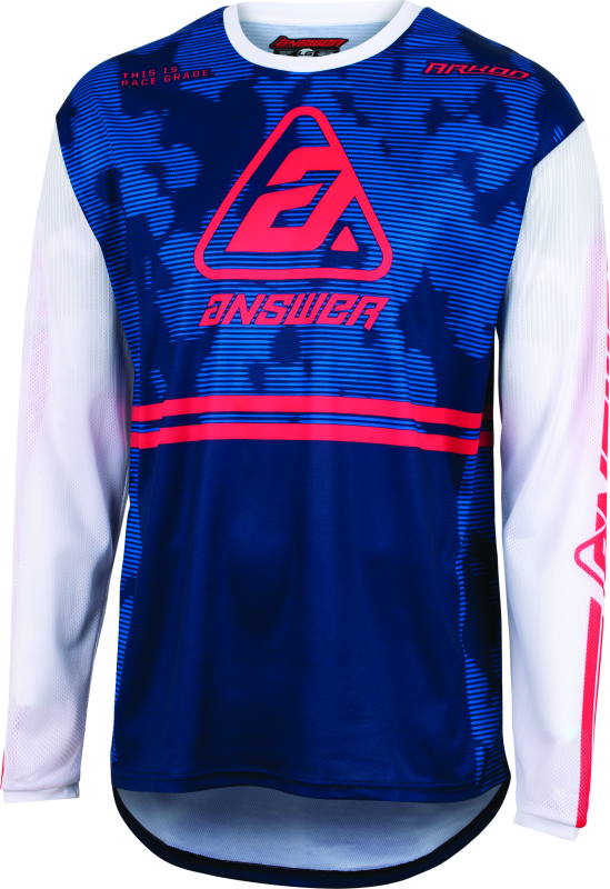 Answer 23 Ark Trials Jersey Blue/White/Red Youth - Small