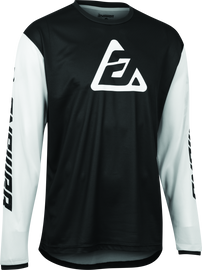 Answer Arkon Bold Jersey Black/White Youth - XS