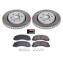 Load image into Gallery viewer, Power Stop 10-21 Lincoln Navigator Front Semi-Coated Rotor Kit