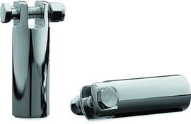Kuryakyn 3 1/2in Extended Peg Mount With 3/8in-16 Mount Bolts Chrome