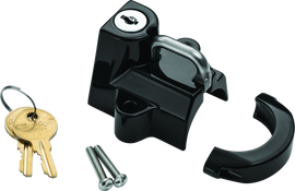 Kuryakyn Universal Helmet Lock 1-1/4-1-1/2 Black