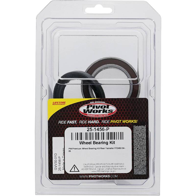 Pivot Works Yamaha Wheel Bearing Kit Premium Bearings